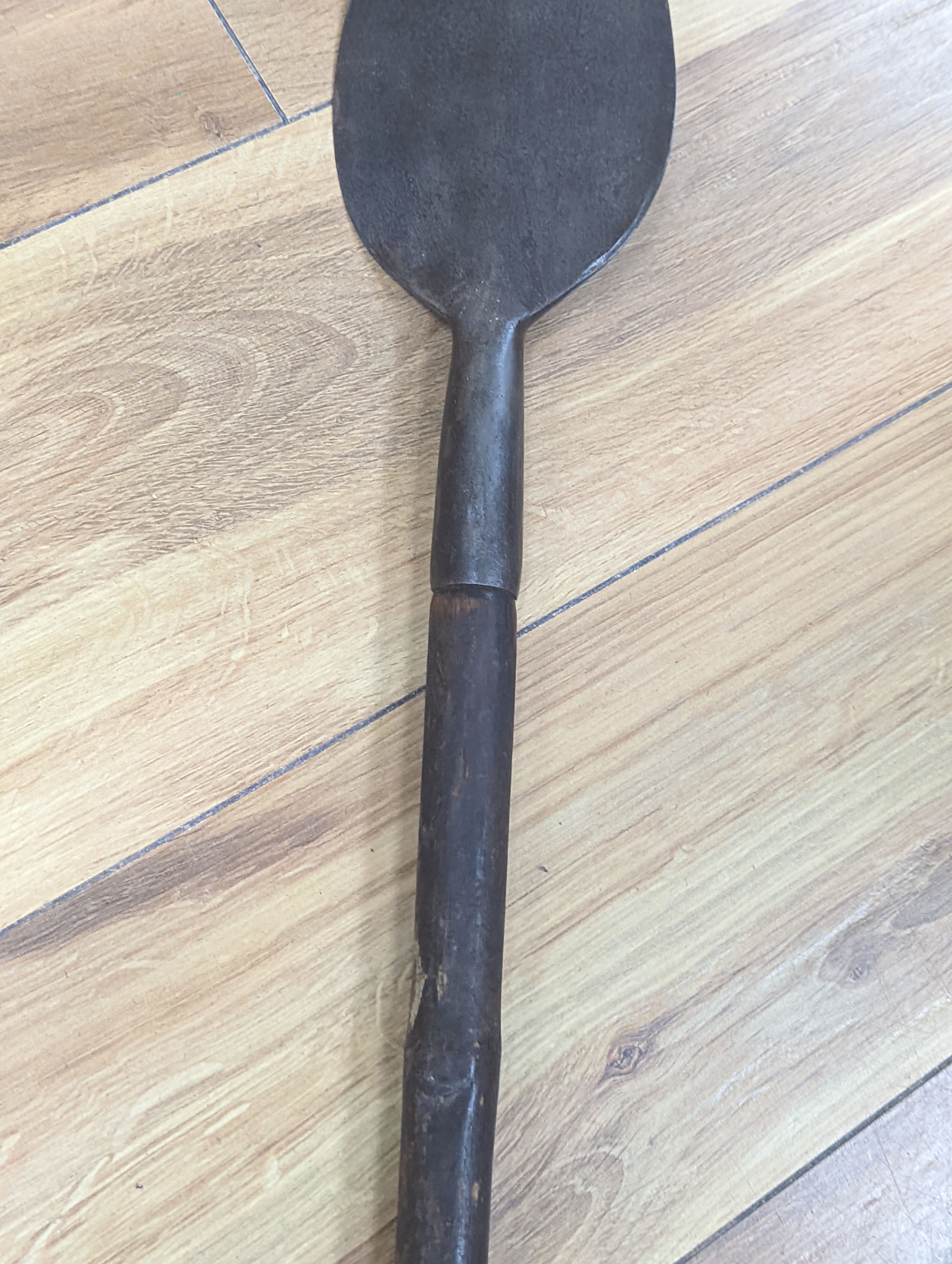 Two East Africa, Transvaal (Zululand) spears, 236cm